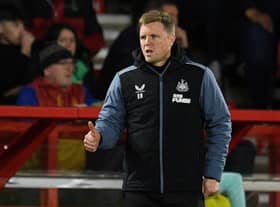 Newcastle United boss Eddie Howe. 