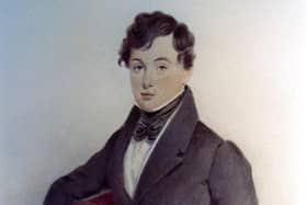 John Hutchinson as a youth