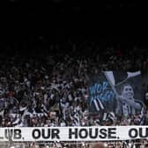 Newcastle United fans at St James's Park last month.