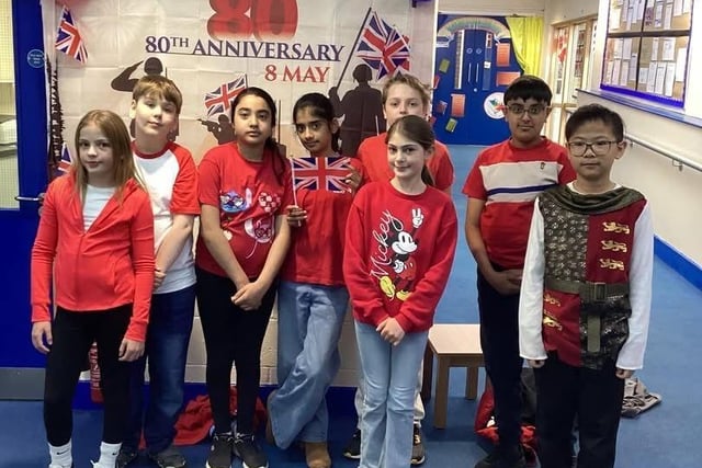 St Catherine's Catholic Primary pupils learn about World War II
