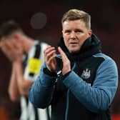 Newcastle United head coach Eddie Howe.