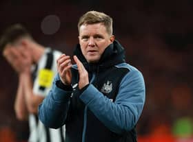 Newcastle United head coach Eddie Howe.