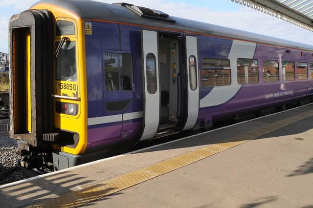 Northern Rail Train to Sheffield.
