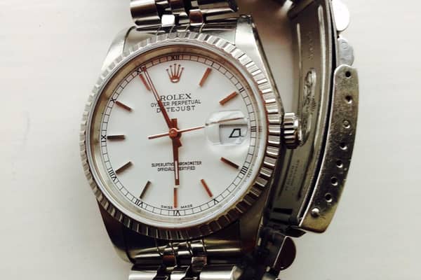 A Rolex watch