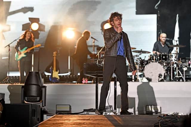 The 1975 at Newcastle's Utilita Arena: Set times, setlist news,  support slots, tickets and how to get to the arena.(Photo by Jason Koerner/Getty Images for Audacy )