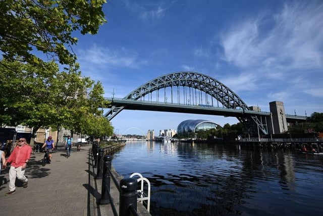 The Tyne Bridge is another iconic part of the North East, It has a 4.5 star rating on Tripadvisor from 1,062 reviews.