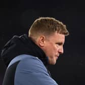 Newcastle United head coach Eddie Howe. (Photo by Alex Pantling/Getty Images)