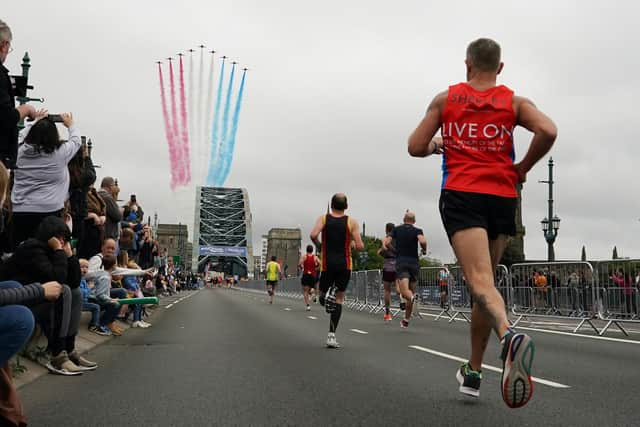 Red Arrows: When can Great North Run participants and crowds expect to see displays throughout the weekend? (Photo by Ian Forsyth/Getty Images)