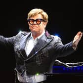 Elton John performs during his 'Farewell Yellow Brick Road' tour