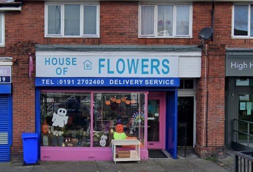 House of Flowers in Jesmond has a five star rating from 33 reviews.