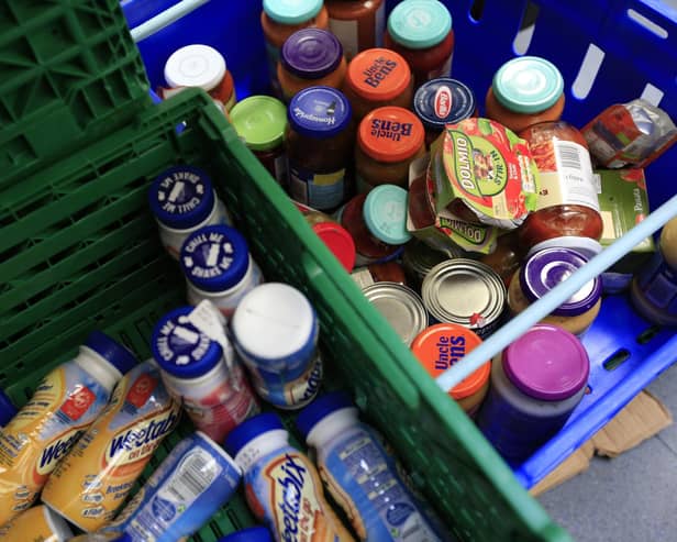 Food banks are in place to support households this Christmas.