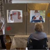 HC-One’s Greenways Court’s residents playing the viral TikTok human fruit machine game