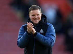 Eddie Howe has been Newcastle United head coach for just over a year (Photo by David Cannon/Getty Images)