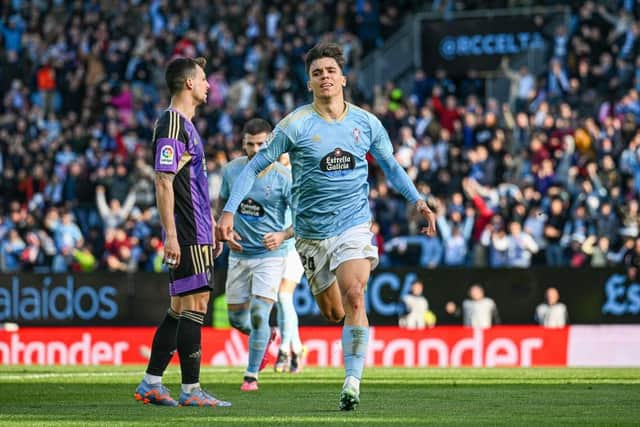 Manchester City have been made favourites to sign Celta Vigo's Gabri Veiga (Photo by Octavio Passos/Getty Images)