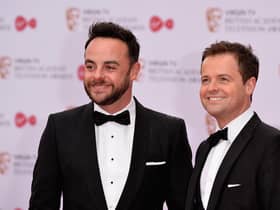 Television personalities Ant McPartlin and Declan Donnelly.