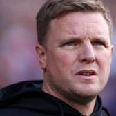 Newcastle United head coach Eddie Howe.  