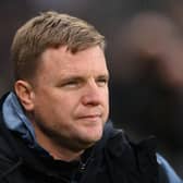 Newcastle United head coach Eddie Howe.