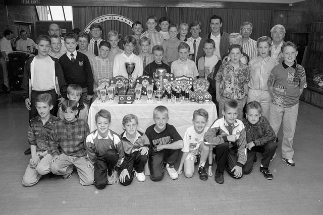 Did you play for Beaufort United in 1990? 
This was taken at their presentation night.