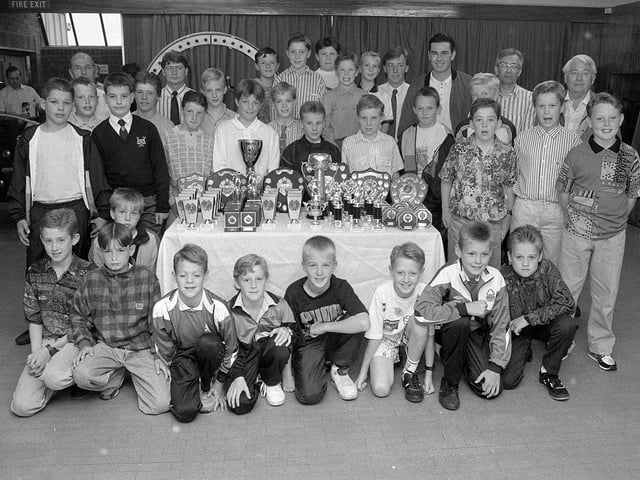 Did you play for Beaufort United in 1990?
This was taken at their presentation night.