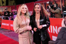 Jade Thirlwall and Perrie Edwards from Little Mix.