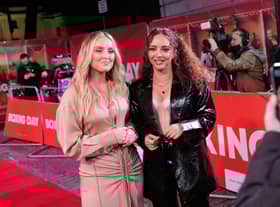 Jade Thirlwall and Perrie Edwards from Little Mix.