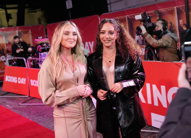 Jade Thirlwall and Perrie Edwards from Little Mix.