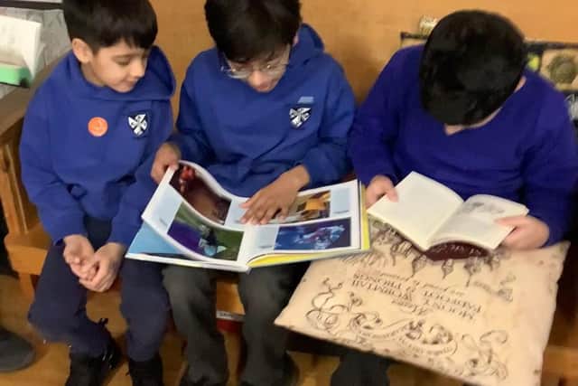 St Catherine's Catholic Primary School pupils celebrate World Book Day