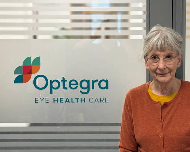 Ruth Reddock was delighted to have treatment for Dry AMD