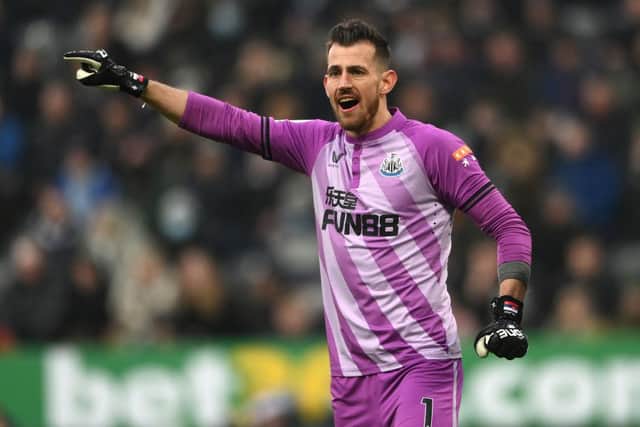 Despite a mix-up with Ciaran Clark for the first goal on Sunday, Dubravka still made some crucial saves to keep the scoreline down.