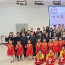 A visit to one of the primary schools where the students performed a traditional dragon dance with drumming.