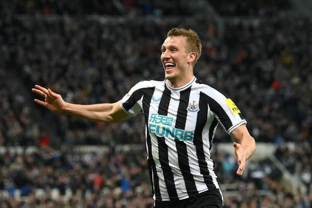 Ex-Seagulls star Dan Burn makes the shortlist following their impressive defensive displays for Newcastle United in January. Picture by Stu Forster/Getty Images