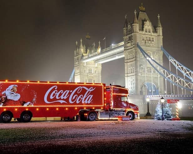 Coca Cola Christmas Truck. (Pic credit: Coca Cola)