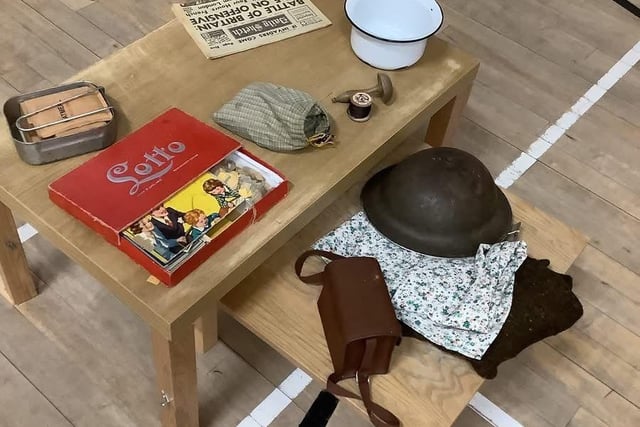 St Catherine's Catholic Primary pupils learn about World War II