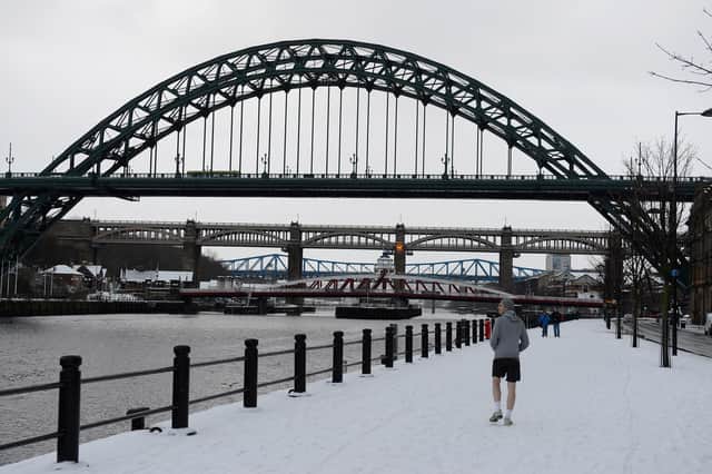 Newcastle could see snowfall as early as this month.