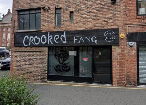 Crooked Fang Tattoo Studio on Blandford Square has a five star rating from 20 reviews.