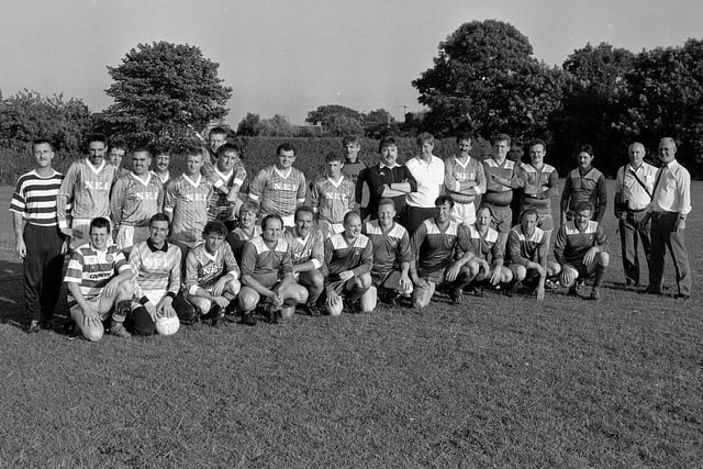 This charity football match took place in 1990 - did you play?