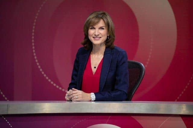 Fiona Bruce will once again be hosting BBC Question Time.