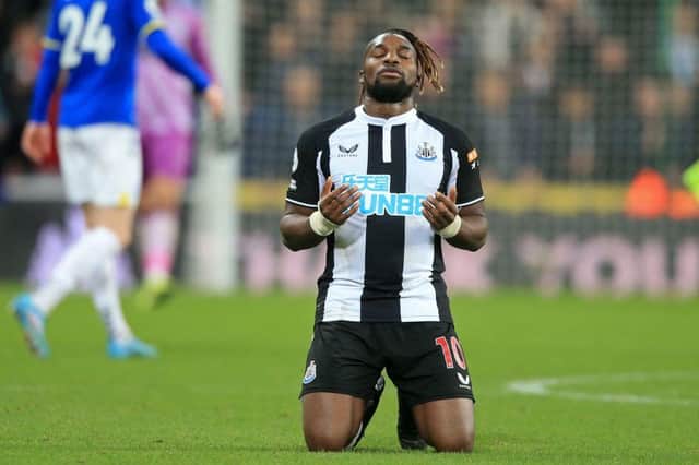 Allan Saint-Maximin.