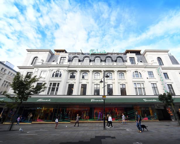 The store has called Northumberland Street home for 140 years. 