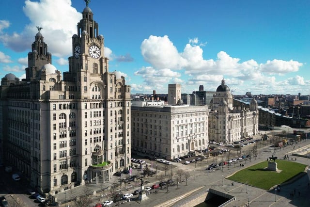 Liverpool is one of the UK's cultural hotspots and recent data shows 640,600 people live on the north bank of the River Mersey. (Photo by Christopher Furlong/Getty Images)
