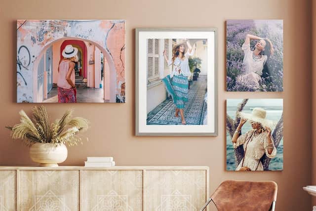 Choose a personalised photo gift – and use the special discount code