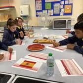 Our Lady and St Anne's pupils visit Sacred Heart High for an international experience.