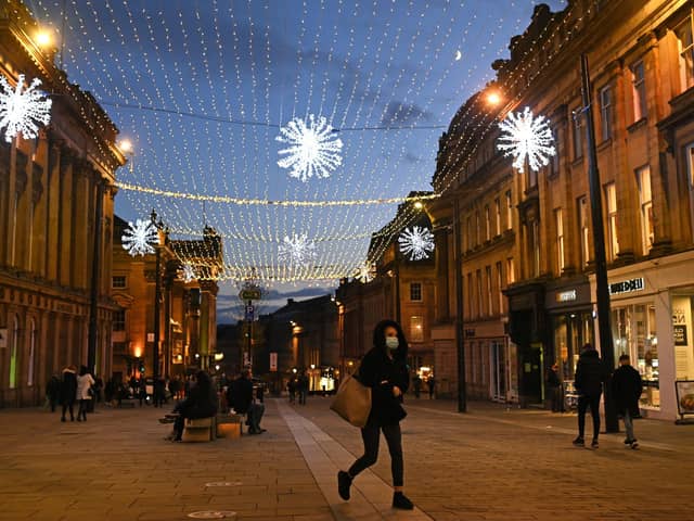 The build up to Christmas in Newcastle is underway.