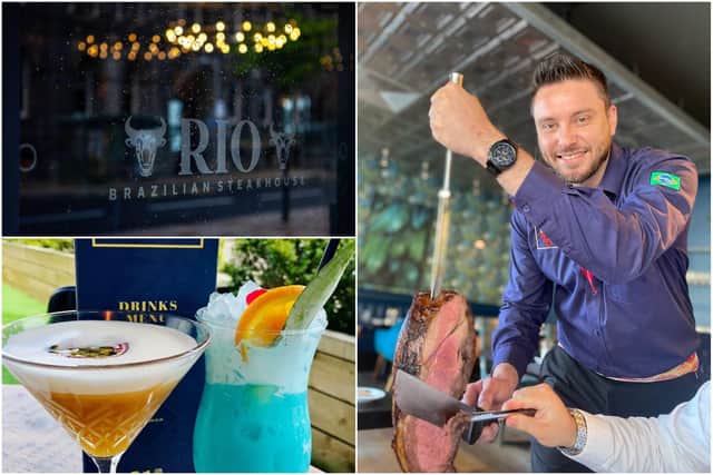 Rio Brazilian Steakhouse, where you can get 35% off. 