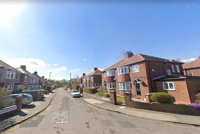 High Heaton saw a 12.1% rise in house prices with the average property now costing £279,130.