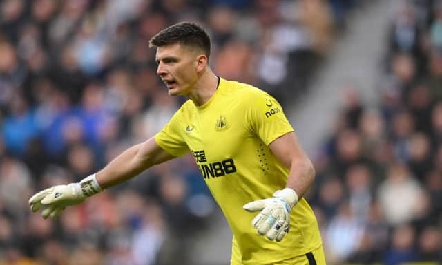 Newcastle United goalkeeper Nick Pope (Photo by Stu Forster/Getty Images)