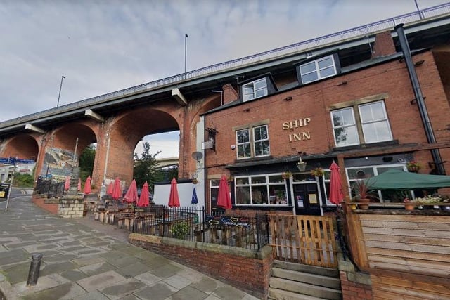 As well as being perfectly situated below scenic bridges, Ouseburn's Ship Inn is pet friendly and has a huge beer garden which is popular year-round.