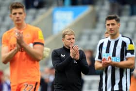 Newcastle United head coach Eddie Howe.