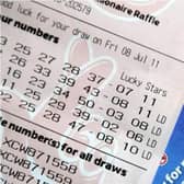 The mystery man landed a £115,000 prize on the EuroMillions draw.