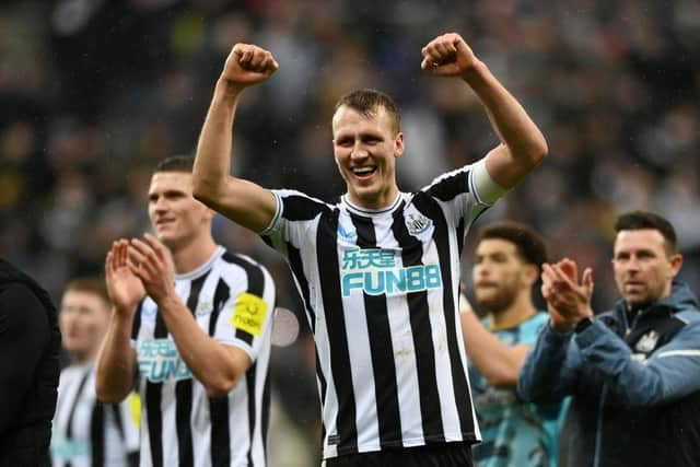 Newcastle United defender Dan Burn.